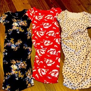 3 Maternity dresses